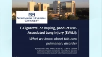 E-Cigarette and Vaping-Associated Lung Injury (EVALI): What We Know About This New Pulmonary Disorder icon
