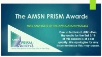 The AMSN PRISM Award® - Nuts and Bolts of the Application Process icon