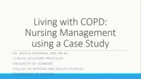 Living with COPD: Nursing Management Using a Case Study icon
