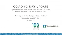 COVID-19: May Update icon