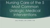 Urology: The Five Most Common Interventions icon