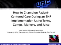 How to Champion Patient-Centered Care during an EHR Implementation Using Tokes, Comps, Markers, and Juice icon