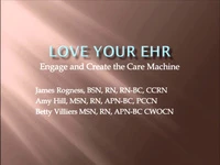 Love Your EHR: Engage and Create the Care Machine icon