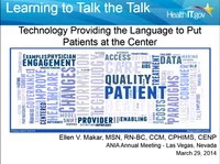 Learning to Talk the Talk: Technology Providing the Language to Put Patients at the Center of Their Own Health Care Team icon