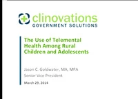 The Use of Telemental Health to Provide Cognitive Behavioral Therapy to Rural Children and Adolescents icon