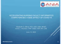 Accelerating Nursing Faculty Informatics Competencies: A Side Effect of COVID-19 icon