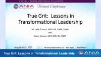 True Grit: Lessons in Transformational Leadership icon