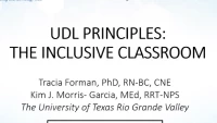 UDL Principles: The Inclusive Classroom icon