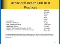 Behavioral Health EHR Best Practices icon