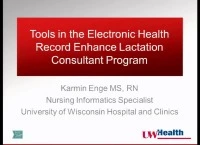Tools in the Electronic Health Record Enhance Lactation Consultant Program icon