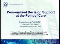 Personalized Decision Support at the Point of Care icon