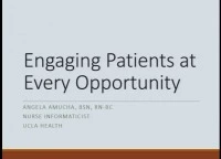 Engaging with Patients at Every Opportunity icon