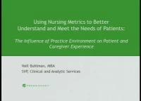 Using Nursing Metrics to Better Understand and Meet the Needs of Patients icon