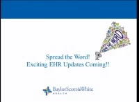 Spread the Word - Exciting EHR Updates Coming Your Way! icon