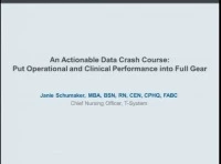 An Actionable Data Crash Course: Put Operational and Clinical Performance into Full Gear icon