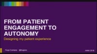 From Patient Engagement to Autonomy, Designing My Patient Experience icon