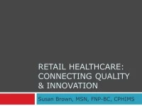 Retail Health: Connecting Quality and Innovation icon