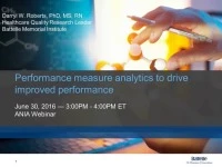 Performance Measure Analytics to Drive Improved Performance icon