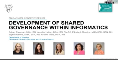 Development of Shared Governance within Informatics icon