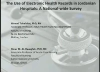 The Use of Electronic Health Records in Jordanian Hospitals: A National-Wide Survey icon