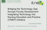 Bridging the Technology Gap through Faculty Development: Integrating Technology into Nursing Education and Practice (ITNEP) Initiative  icon