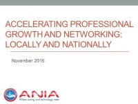 Accelerating Professional Growth and Networking: Locally and Nationally icon