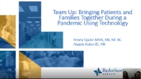Team Up: Bringing Patients and Families Together during a Pandemic Using Technology icon