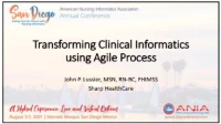 Transforming Clinical Informatics Using an Agile Process icon