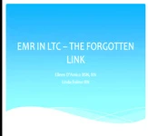 EMR in LTC - The Forgotten Link icon