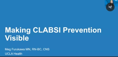 Making CLABSI Prevention Visible icon
