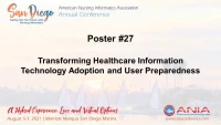Transforming Healthcare Information Technology Adoption and User Preparedness icon