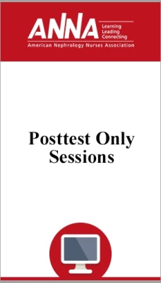 Posttest only sessions