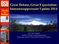 Great Debate, Great Expectation: Immunosuppressant Update 2013 icon