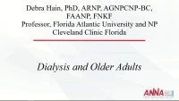 Dialysis and the Older Adult icon