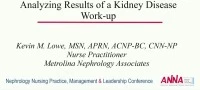 Analyzing Results of a Kidney Disease Work-up icon