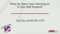 When the State Comes Marching In: Is Your Staff Prepared? icon