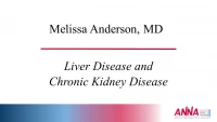 Liver Disease and Chronic Kidney Disease icon