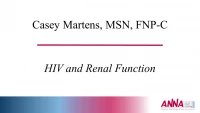 HIV and Renal Function icon