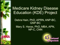 Medicare Kidney Disease Education Project icon