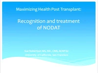 Transplantation: Maximizing Health Post Transplant (Specialty Practice Session) icon