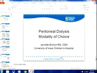 Pediatrics: Dialysis Options (Peritoneal Dialysis vs. Hemodialysis) in Pediatric Patients with ESRD and Outcomes (Specialty Practice Session) icon