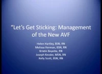 Let's Get Sticking: Management of the New Arteriovenous Fistula icon