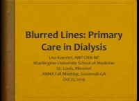 Blurred Lines: Primary Care in Dialysis icon