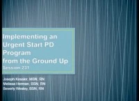 Implementing an Urgent Start Peritoneal Dialysis Program from the Ground Up icon