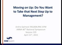 Moving on Up: Do You Want to Take that Next Step Up to Management? icon
