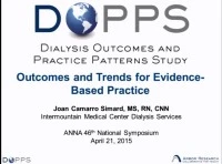 The Dialysis Outcomes and Practice Patterns Study (DOPPS) and Practice Monitor: Outcomes and Trends for Evidence-Based Practice icon