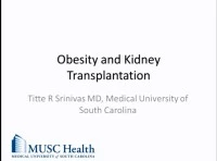 Obesity and Transplantation: A Growing Controversy icon