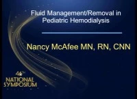 Spotlight on Pediatric Nephrology Issues - Fluid Management/Removal in Pediatric Hemodialysis Patients icon