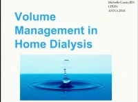 Home Therapies ~ Fluid Management Strategies for Patients on Home Therapies icon