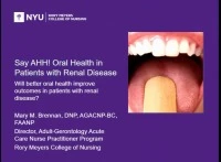 Say Ahhhh: Oral Health in CKD Patients icon